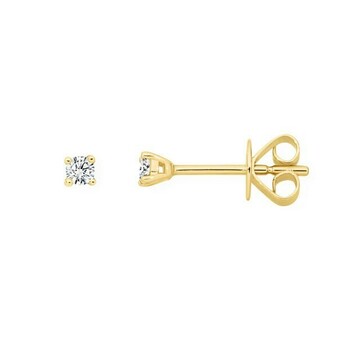 Goldmark 9ct Gold Diamond 4 Claw Stud Earrings offer