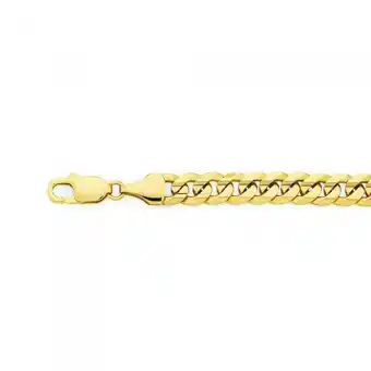 Goldmark 9ct Gold 21cm Concave Curb Bracelet offer