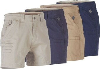 Hammer+Field Stretch Seam Detail Work Shorts