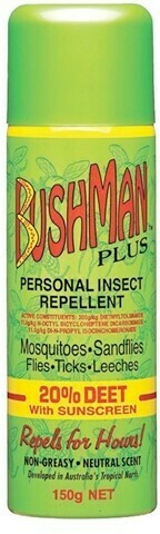 Bushman’s Insect Repellent Aerosol - 150g Repellent