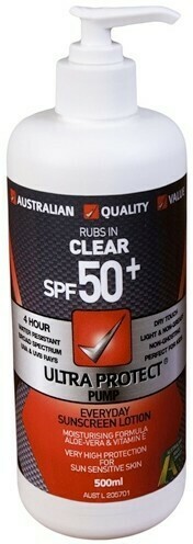 RSEA Safety Ultra Protect SPF50+ Broad Spectrum Sunscreen - 500ml Pump offer