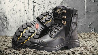 RSEA Safety Oliver AT 55-345Z Wheat 150mm Zip Sided Safety Boots with TECtuff® Toe Bumper offer