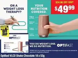 Chemist Warehouse Shake Chocolate offer