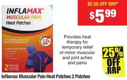 Chemist Warehouse Muscular Pain Heat Patches offer