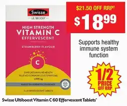 Chemist Warehouse Ultiboost Vitamin C offer