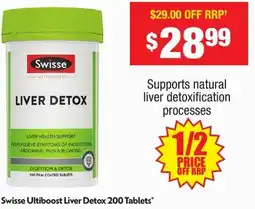 Chemist Warehouse Liver Detox offer