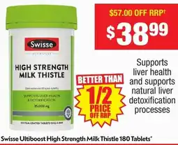 Chemist Warehouse High Strength Milk Thistle offer