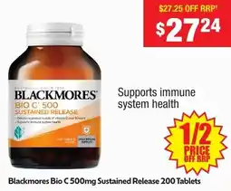 Chemist Warehouse Bio C 500mg Sustained Release offer