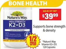 Chemist Warehouse Vitamin K2+ D3 offer
