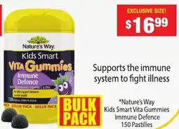 Chemist Warehouse Kids Smart Vita Gummies Immune Defence offer