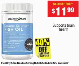 Chemist Warehouse Double Strength Fish Oil Mini offer