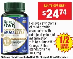 Chemist Warehouse Concentrated Fish Oil Omega Ultra offer