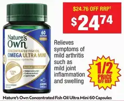 Chemist Warehouse Concentrated Fish Oil Ultra Mini offer