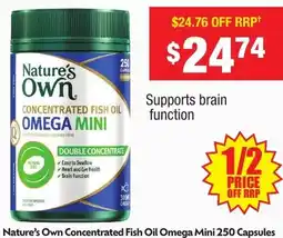 Chemist Warehouse Concentrated Fish Oil Omega Mini offer