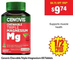 Chemist Warehouse Chewable Triple Magnesium offer