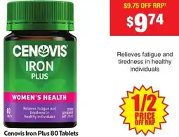 Chemist Warehouse Iron Plus offer