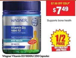 Chemist Warehouse Vitamin D3 1000IU offer