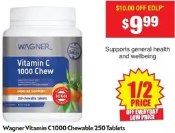 Chemist Warehouse Vitamin C 1000 Chewable offer