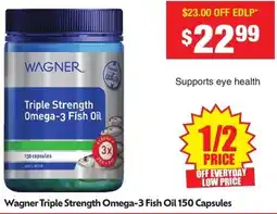 Chemist Warehouse Triple Strength Omega-3 Fish Oil offer