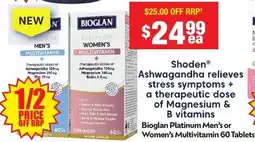 Chemist Warehouse Bioglan Platinum Men's or Women's Multivitamin offer