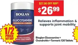 Chemist Warehouse Bioglan Glucosamine + Chondroitin + Turmeric offer