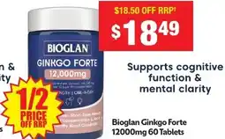 Chemist Warehouse Bioglan Ginkgo Forte offer