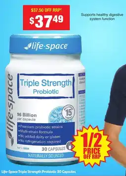 Chemist Warehouse Triple Strength Probiotic offer