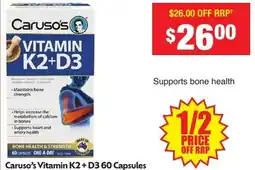 Chemist Warehouse Vitamin K2+ D3 offer