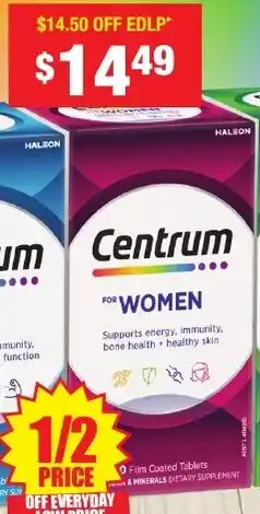 Chemist Warehouse Centrum Women offer