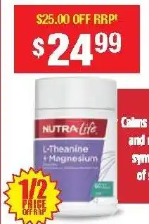 Chemist Warehouse L-Theanine + Magnesium offer