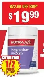 Chemist Warehouse Magnesium Hi-Zorb offer