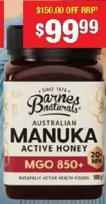 Chemist Warehouse Active honey MGO 850+ offer
