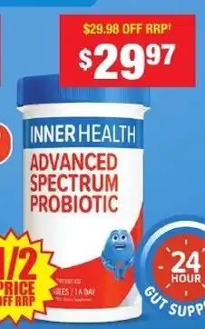 Chemist Warehouse Advanced Spectrum Probiotic offer