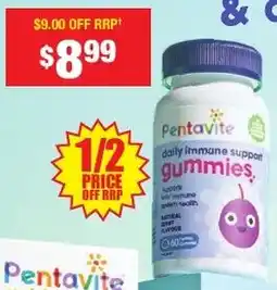 Chemist Warehouse daily immune suppor gummies offer