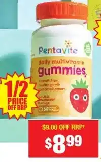 Chemist Warehouse Daily multivitamin gummies offer