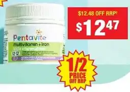 Chemist Warehouse Multivitamin+iron kids chewables offer