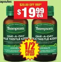 Chemist Warehouse Milk thistle 42000 offer