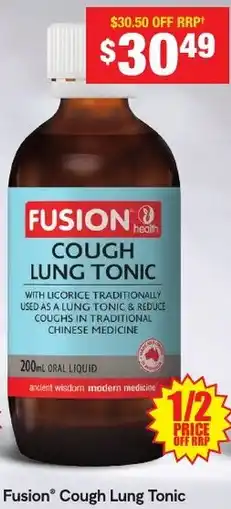 Chemist Warehouse Cough Lung Tonic offer