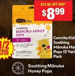 Chemist Warehouse Soothing Mänuka Honey Pops offer