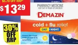 Chemist Warehouse Cold + Flu Relief Day + Night offer