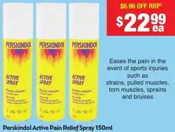 Chemist Warehouse Active Pain Relief Spray offer