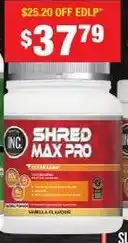 Chemist Warehouse Shred max pro offer