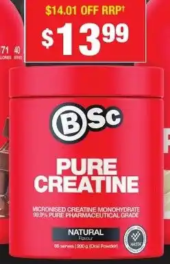 Chemist Warehouse Pure creatine offer
