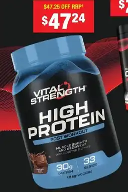 Chemist Warehouse Vital strength high protein offer
