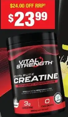 Chemist Warehouse Vital strength 100% pure creatine offer