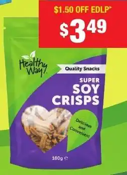 Chemist Warehouse Super soy crisps offer