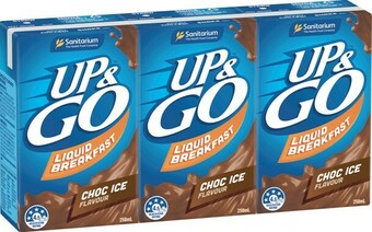 IGA Sanitarium Up & Go 3x250mL Selected Varieties offer