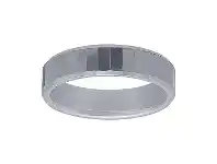 Bevilles Jewellery Stanton Made for Men 6mm Tungsten Flat Bevel Edge Ring offer