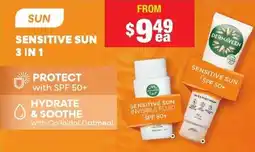Chemist Warehouse Sensitive sun invisible fluid spf 50+ offer