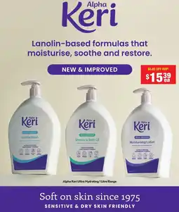 Chemist Warehouse Alpha Keri Ultra Hydrating Range offer
